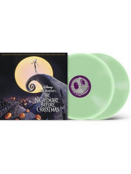 Le double vinyle glow in the dark du Nightmare before christmas de Elfman est disponible à Ciel rouge Dijon