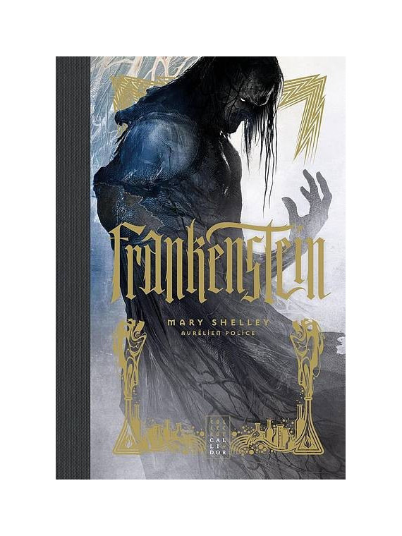 Le classique Frankenstein de Mary Shelley illustré par Aurélien Police est disponible à Ciel rouge Dijon