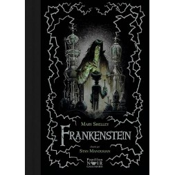Le classique Frankenstein de Mary Shelley illustré par Stan Manoukian est disponible à Ciel rouge Dijon