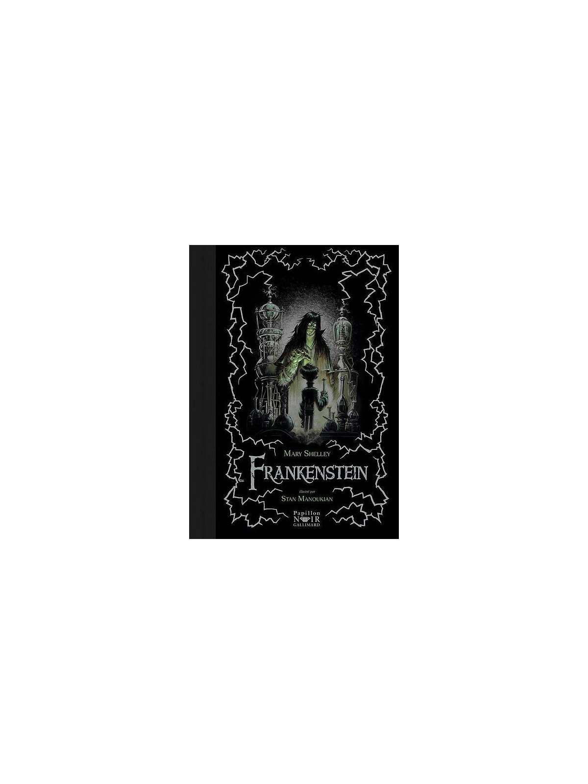 Le classique Frankenstein de Mary Shelley illustré par Stan Manoukian est disponible à Ciel rouge Dijon