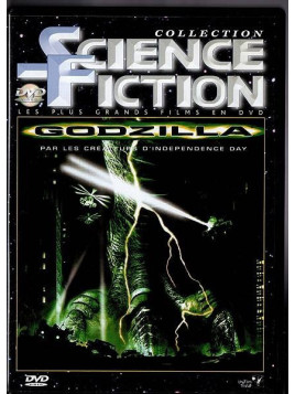 Le film de Roland Emmerich : Godzilla est en stock en dvd à Ciel rouge, boutique à Dijon.