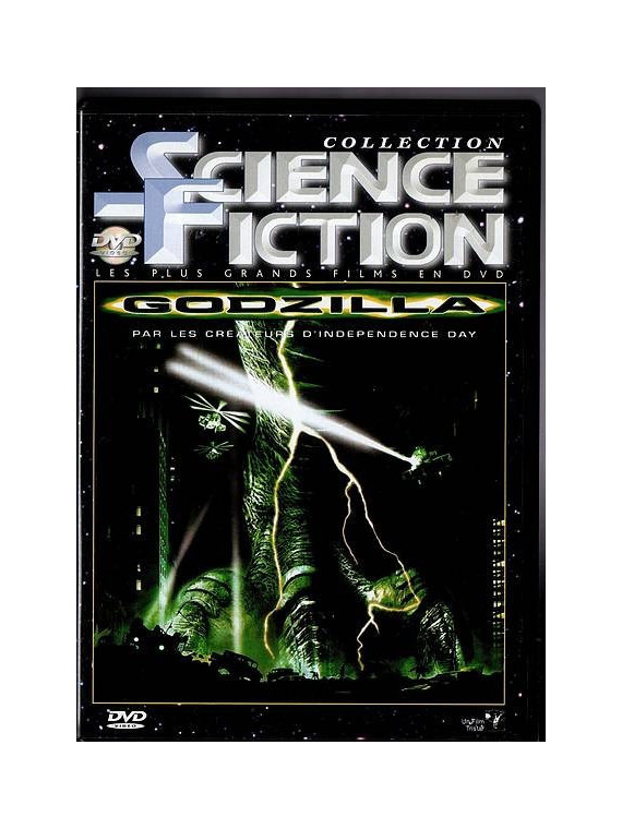 Le film de Roland Emmerich : Godzilla est en stock en dvd à Ciel rouge, boutique à Dijon.