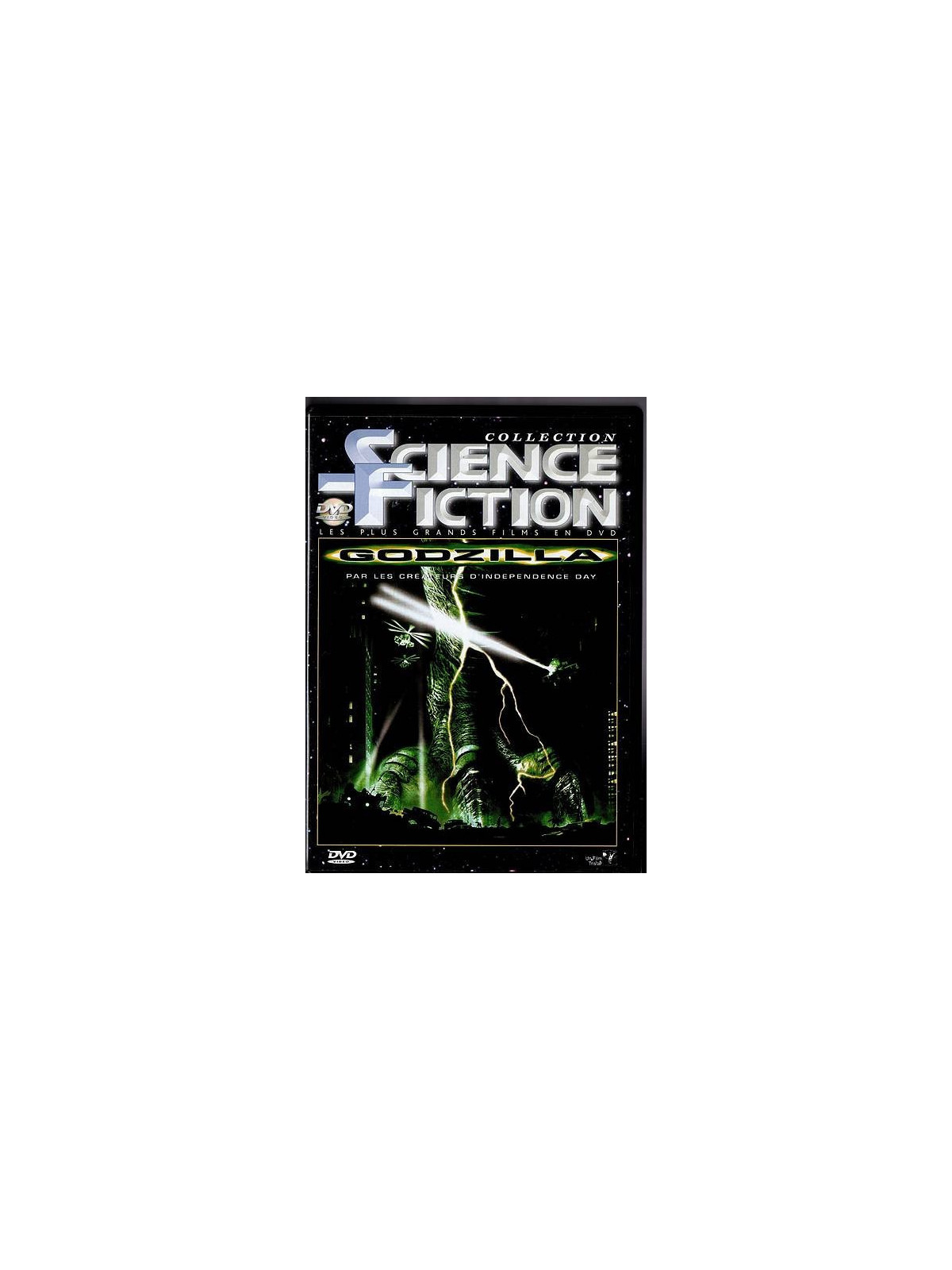 Le film de Roland Emmerich : Godzilla est en stock en dvd à Ciel rouge, boutique à Dijon.