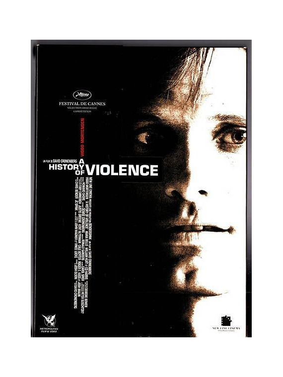 Le film de David Cronenberg : A history of violence est en stock en dvd à Ciel rouge, boutique à Dijon.
