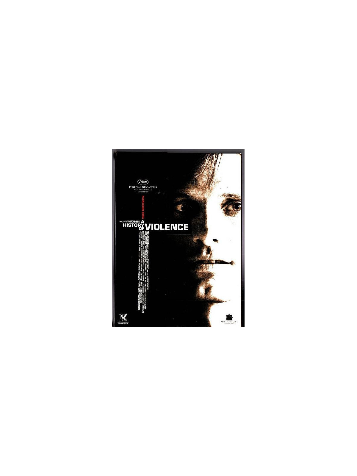 Le film de David Cronenberg : A history of violence est en stock en dvd à Ciel rouge, boutique à Dijon.