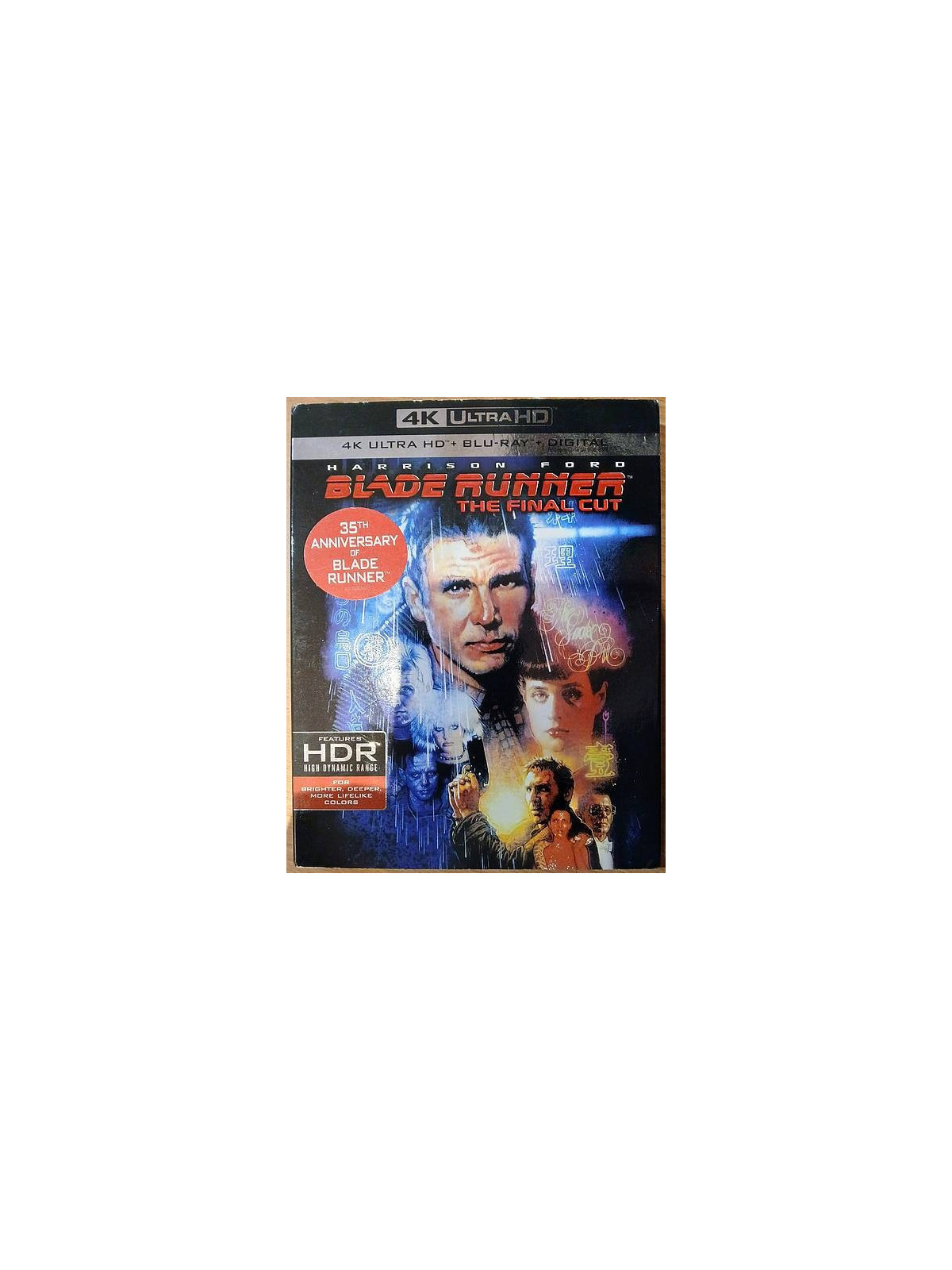 Le film de Ridley Scott : Blade runner est en stock en 4k et blu-ray à Ciel rouge, boutique à Dijon.