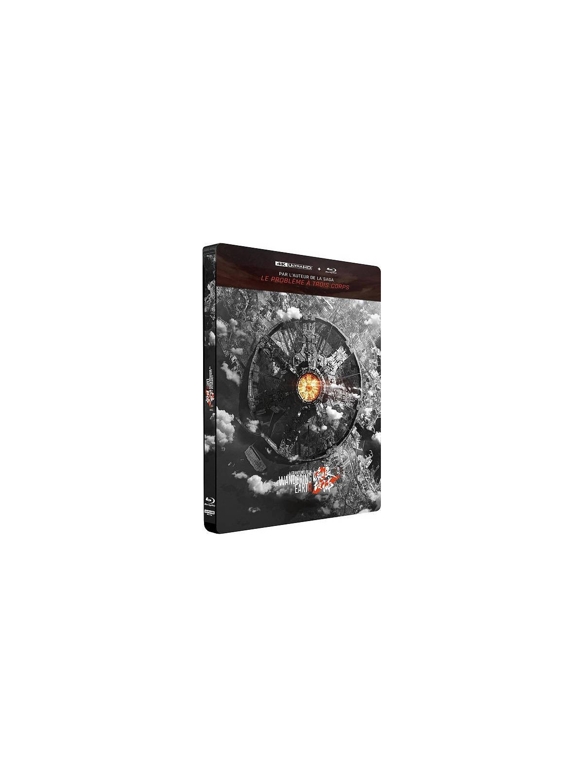 Le film de Frant Gwo : The wandering earth 2 est en stock en 4k et blu-ray steelbook à ciel rouge, magasin à Dijon