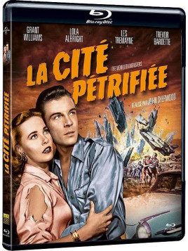Le film de John Sherwood : La cité pétrifiée est en stock en blu-ray à ciel rouge, magasin à Dijon
