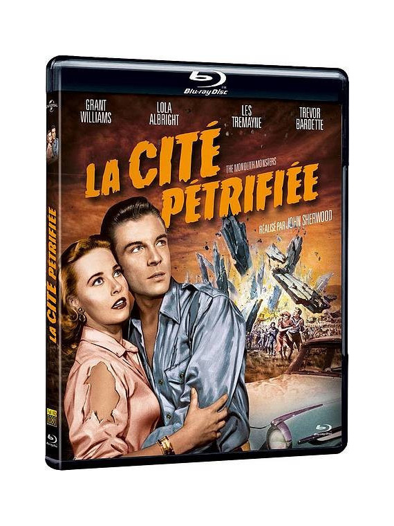 Le film de John Sherwood : La cité pétrifiée est en stock en blu-ray à ciel rouge, magasin à Dijon