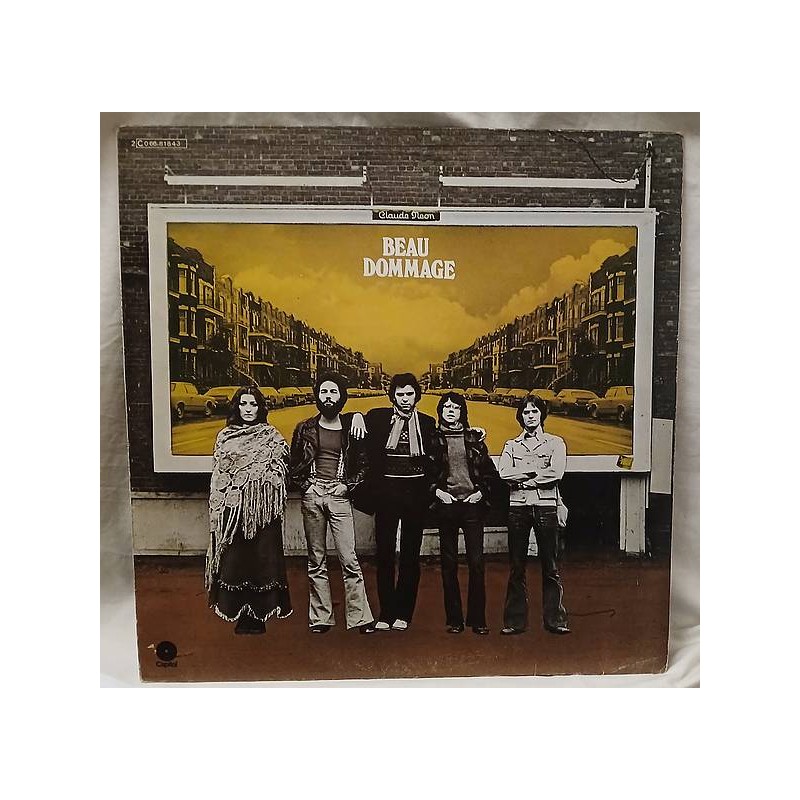 Le disque de Beau dommage : Beau dommage est en stock en vinyle à ciel rouge, disquaire à Dijon