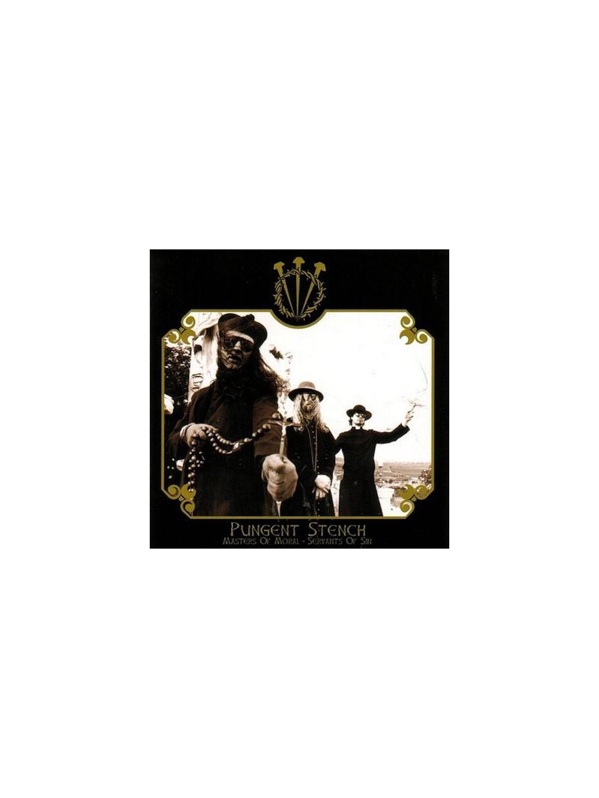 Le cd metal Masters of moral servants of sin de Pungent stench est disponible à Ciel rouge Dijon