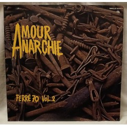 Le disque de Léo Ferré : Amour anarchie – Ferré 70 vol. 2 est en stock en vinyle à ciel rouge, disquaire à Dijon