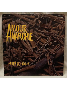 Le disque de Léo Ferré : Amour anarchie – Ferré 70 vol. 2 est en stock en vinyle à ciel rouge, disquaire à Dijon