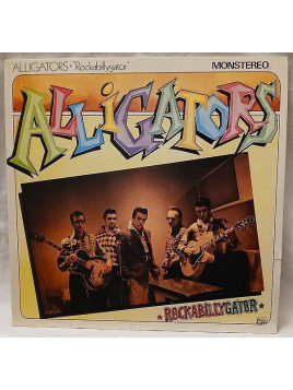 Le disque de Alligators : Rockabillygator est en stock en vinyle à ciel rouge, disquaire à Dijon