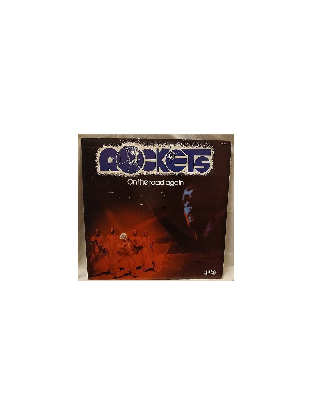 Le disque de Rockets : On the road again est en stock en vinyle à ciel rouge, disquaire à Dijon