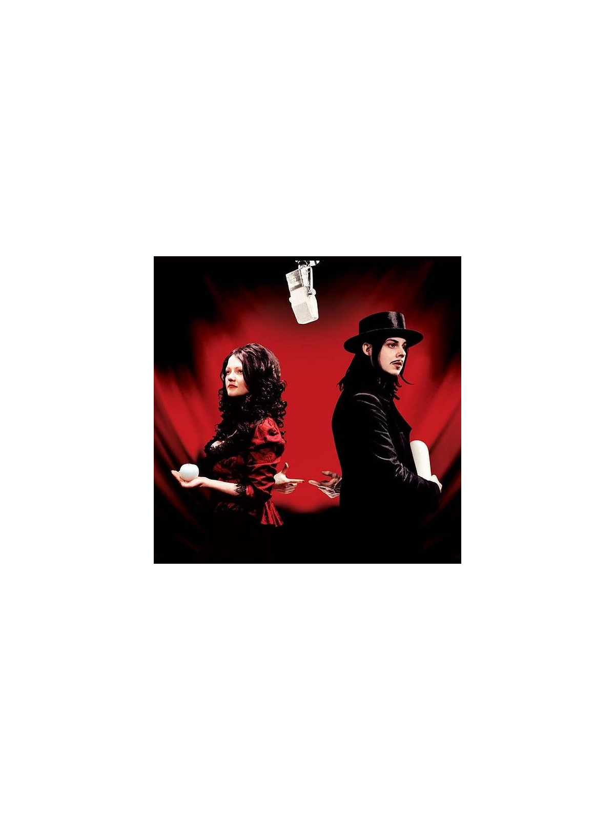 Le vinyle rock coloré Get behind me satan de The white stripes est disponible à Ciel rouge Dijon