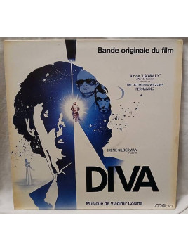 Le disque de Vladimir Cosma : Diva est en stock en vinyle à ciel rouge, disquaire à Dijon