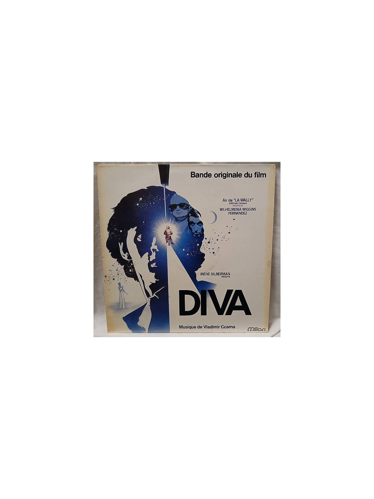 Le disque de Vladimir Cosma : Diva est en stock en vinyle à ciel rouge, disquaire à Dijon