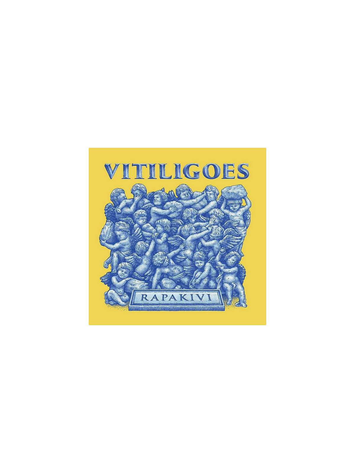 le disque de Vitiligoes : Rapakivi est en stock en vinyle à ciel rouge, disquaire à Dijon