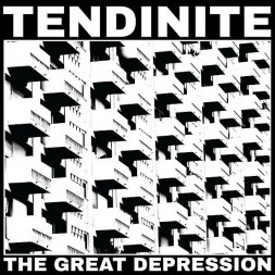 le disque de Tendinite : The great depression est en stock en vinyle à ciel rouge, disquaire à Dijon