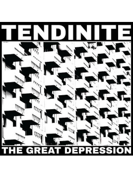 le disque de Tendinite : The great depression est en stock en vinyle à ciel rouge, disquaire à Dijon