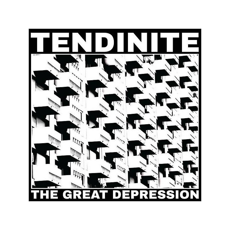 le disque de Tendinite : The great depression est en stock en vinyle à ciel rouge, disquaire à Dijon