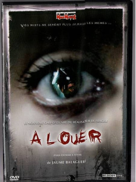 Le film de Jaume Balaguero : A louer est en stock à ciel rouge, magasin à Dijon