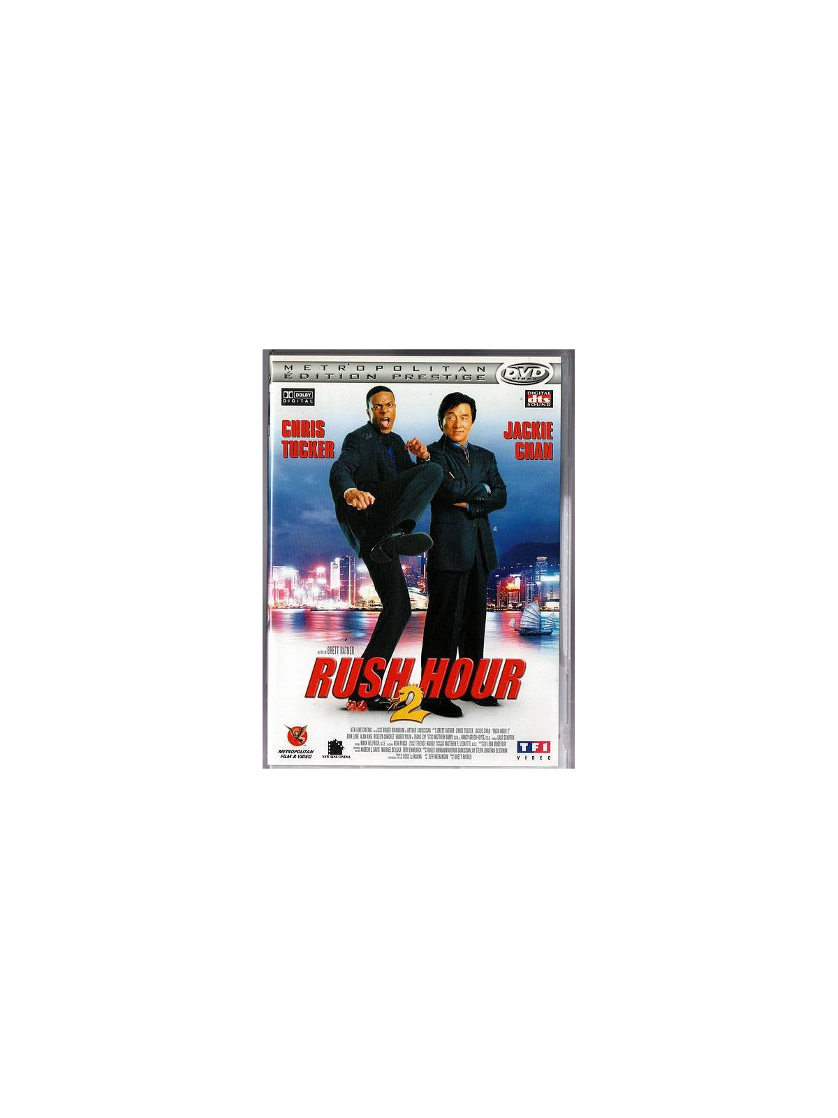 Le film de Brett Ratner : Rush hour 2 est en stock à ciel rouge, magasin à Dijon