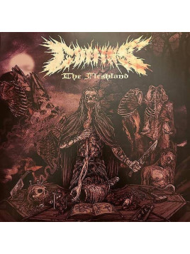 L'édition limitée du vinyle metal The fleshland de Coffins est disponible à Ciel rouge Dijon
