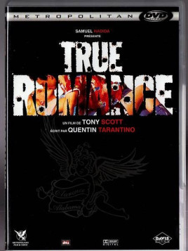 Le dvd True romance de Tony Scott est disponible en occasion à Ciel rouge Dijon