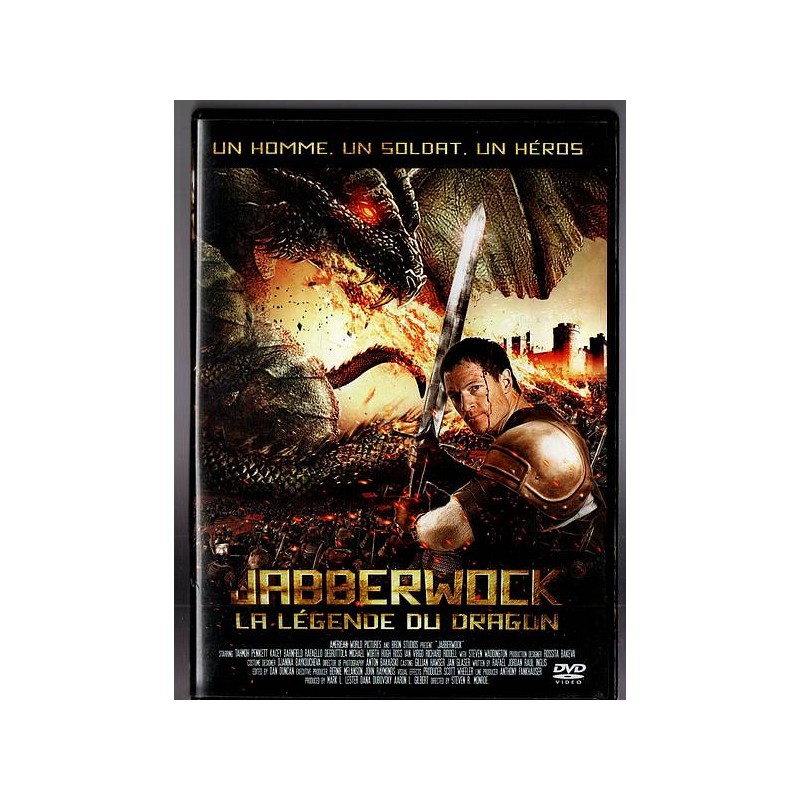 Le dvd Jabberwock la légende du dragon de Steven R Monroe est disponible en occasion à Ciel rouge Dijon