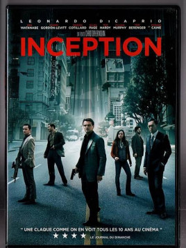 Le dvd SF inception de Christopher Nolan est disponible en occasion à  Ciel rouge Dijon