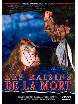 Le film de Jean Rollin : Les raisins de la mort est en stock en dvd à Ciel rouge, boutique à Dijon
