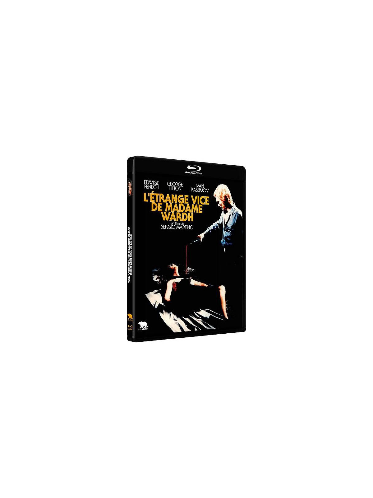 Le film de Sergio Martino : L’étrange vice de madame Wardh est en stock en blu-ray à Ciel rouge, boutique à Dijon