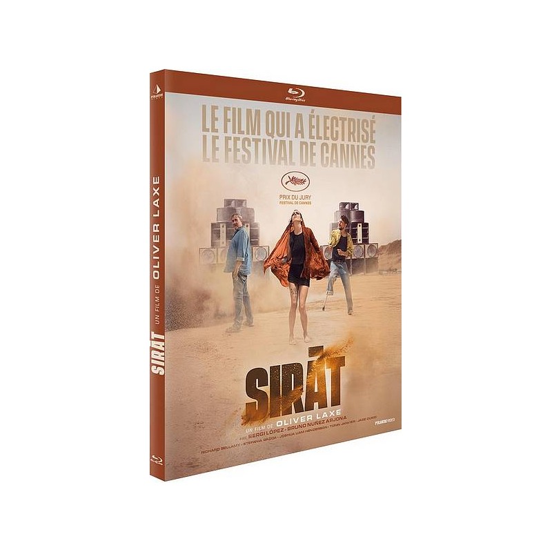 Le film de Oliver Laxe : Sirat est en stock en blu-ray à Ciel rouge, boutique à Dijon