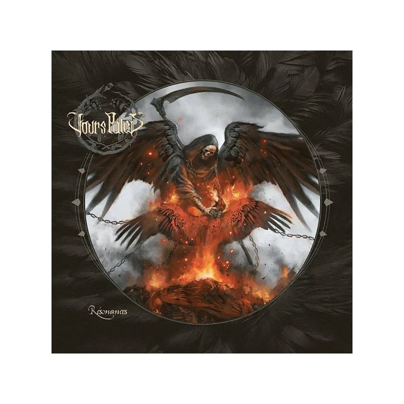 Le cd metal Résonances de Jours pales est disponible à Ciel rouge Dijon