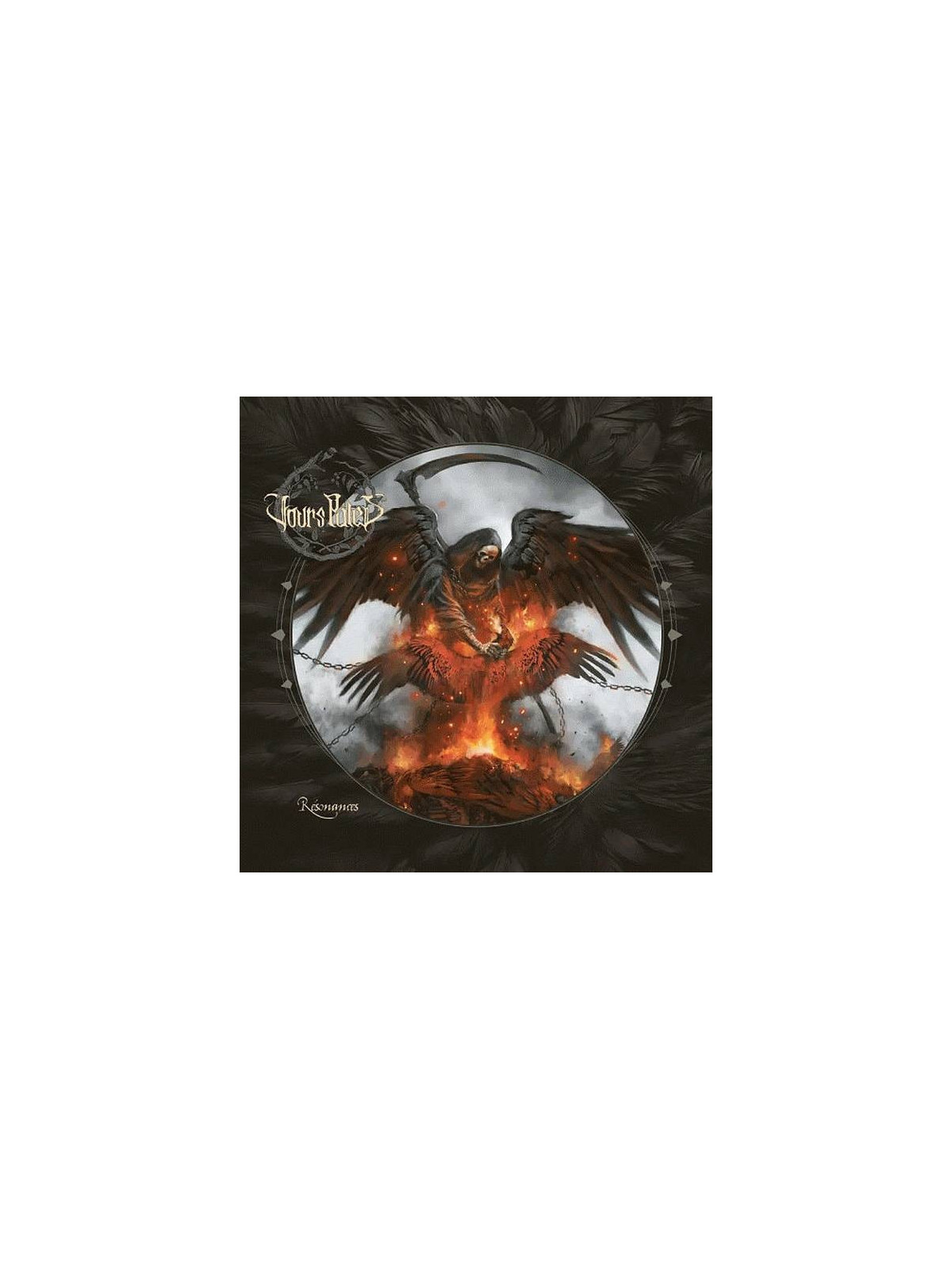 Le cd metal Résonances de Jours pales est disponible à Ciel rouge Dijon