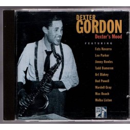 Le disque de Dexter Gordon : Dexter’s mood (1945-1947) est disponible en CD d’occasion à Ciel rouge, disquaire à Dijon