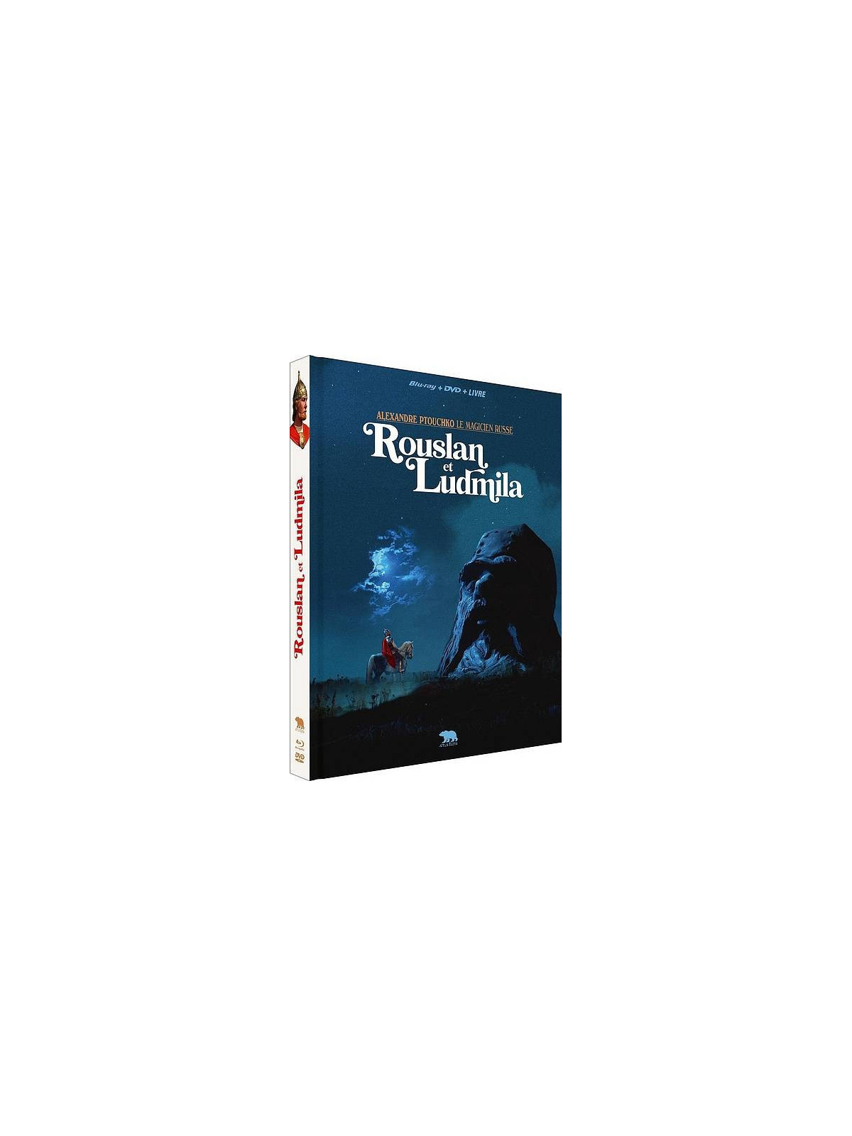 Le combo fantasy blu ray Dvd Rouslan et Ludmila de Alexandre Ptouchko est disponible à Ciel rouge Dijon