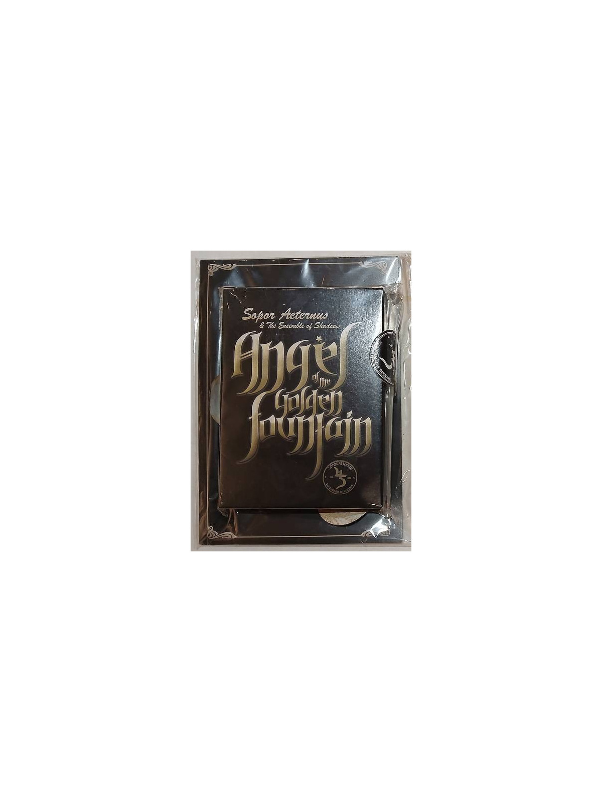 Le disque de Sopor aeternus : Angel of the golden fountain est en stock en cassette à Ciel rouge, disquaire à Dijon