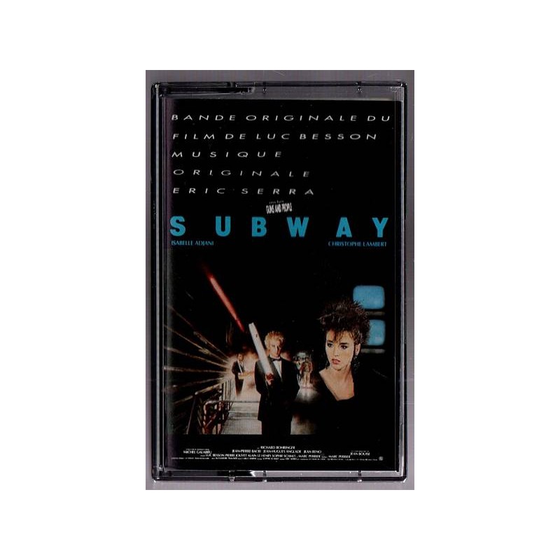 Le disque deEric Serra : Subway est en stock en cassette à Ciel rouge, disquaire à Dijon