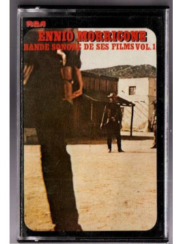 Le disque deEnnio Morricone : Les bandes sonores de ses films vol. 1 est en stock en cassette à Ciel rouge, disquaire à Dijon