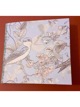 Ce petit carnet artisanale fleurs est disponible à Ciel rouge Dijon