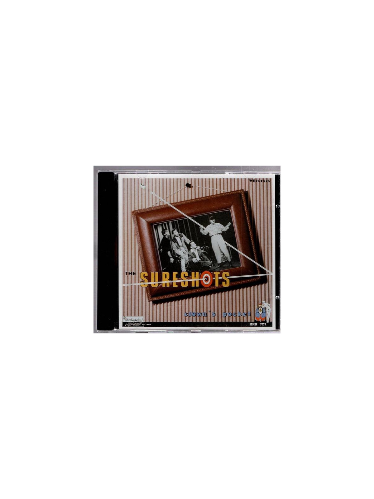 Le cd rockabilly clown's pocket de the sureshots est disponible à Ciel rouge Dijon