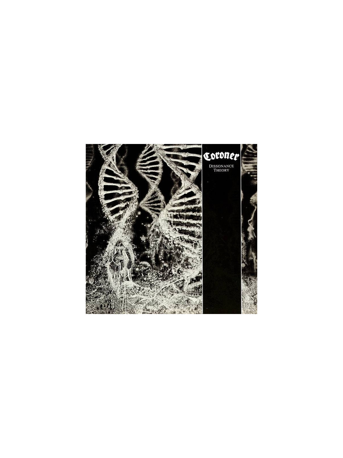 Le vinyle metal Dissonance theory de Coroner est disponible à Ciel rouge Dijon