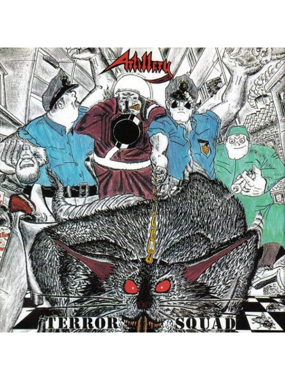Le vinyle metal limité Terror squad de Artillery est disponible à Ciel rouge Dijon