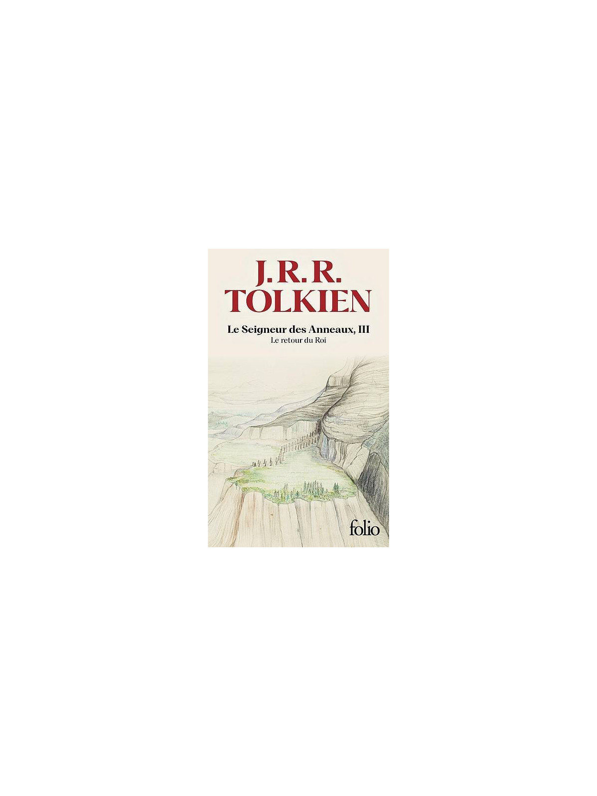 Le classique fantasy le seigneur des anneaux le retour du roi de Tolkien est disponible à Ciel rouge Dijon
