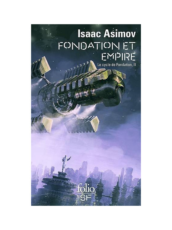 Le livre sf Fondation et empire du cycle fondation de Isaac Asimov est disponible à Ciel rouge Dijon