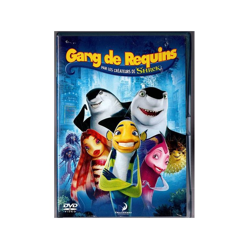 Le dvd animation Gang de requins est disponible en occasion à Ciel rouge Dijon