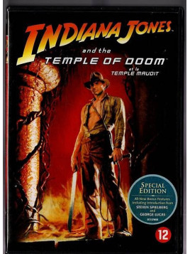 Le dvd fantastique Indiana Jones et le temple maudit de Steven Spielberg est disponible en occasion à Ciel rouge Dijon